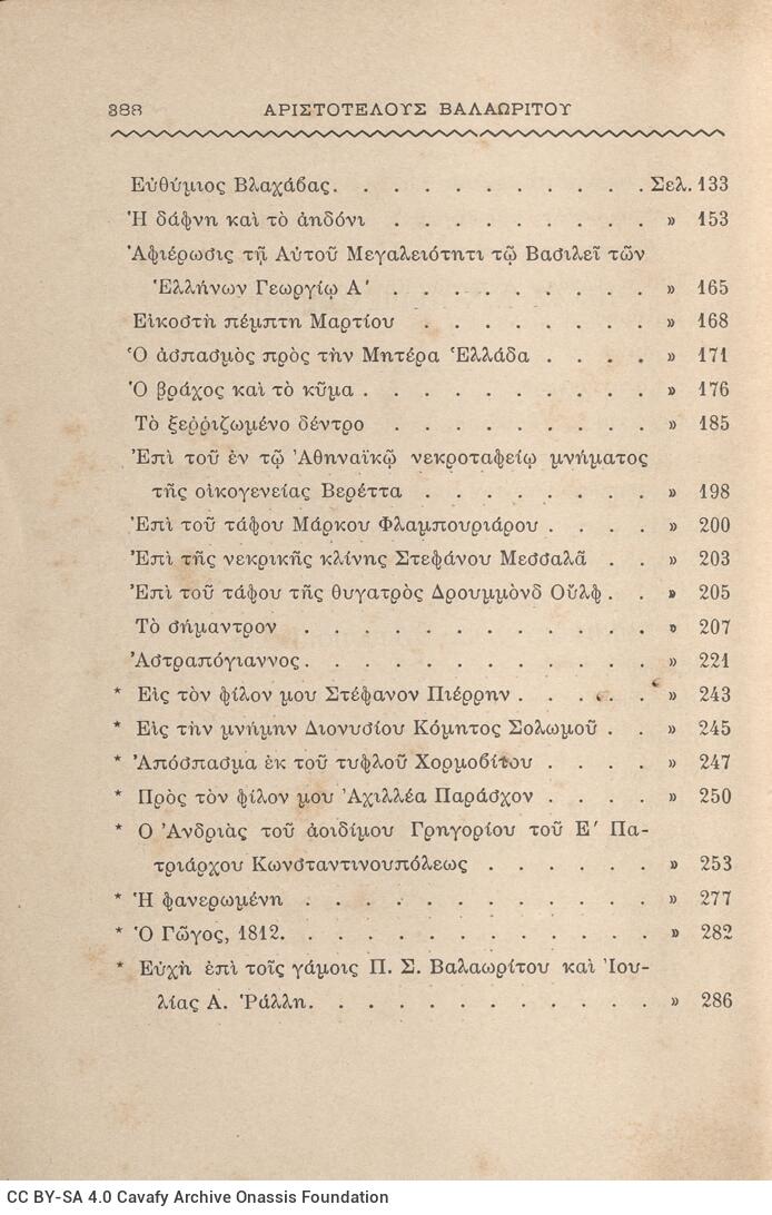 19 x 12,5 εκ. 3 σ. χ.α. + λβ’ σ. + 390 σ. + 4 σ. χ.α., όπου στο φ. 1 κτητορική σφραγίδ�